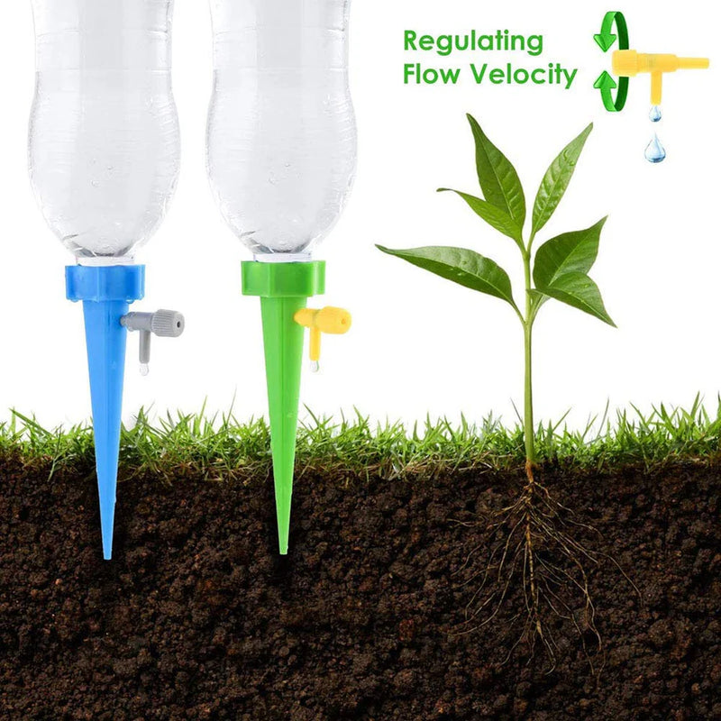 Drip Irrigation Spikes Kit - with Adjustable Flow (Pack of 10)