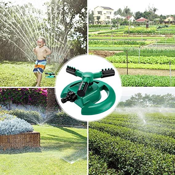 360° Rotating Water Sprinkler for Garden, Terrace