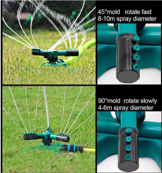 360° Rotating Water Sprinkler for Garden, Terrace